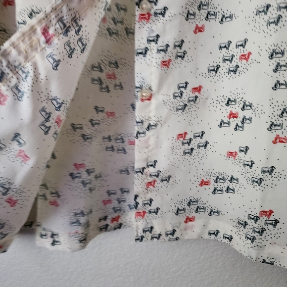 JACK WINTER x VINTAGE 70s black sheep red sheep button-up shirt 14 - Picture 12 of 13